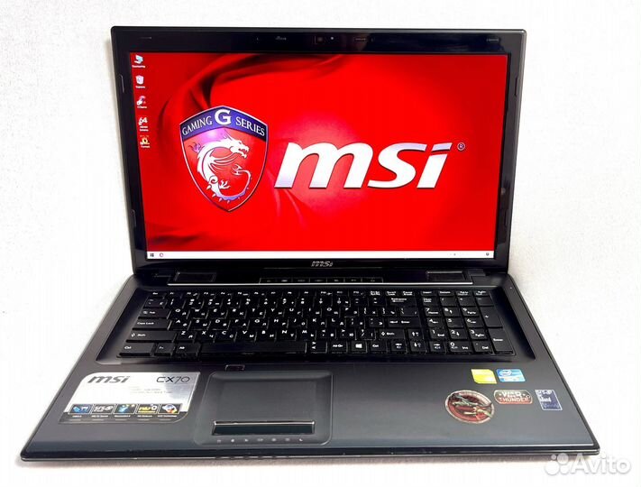 Игровой MSi/Core i5/8Gb/SSD240/17FHD/GeForce GT645