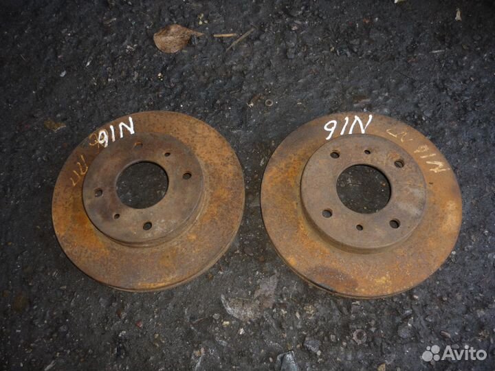 Тормозные диски Ниссан Альмера Н16