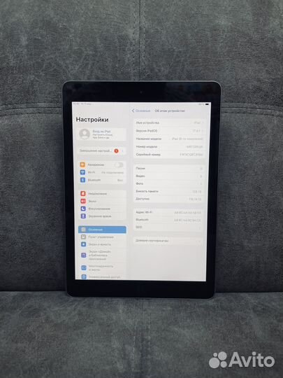 iPad 6 (2018) 128Gb Gray Wifi рст (424079)