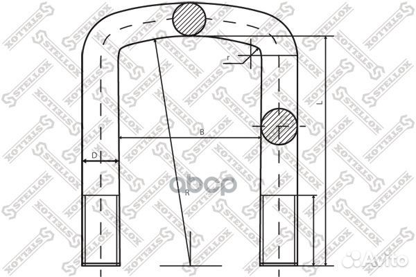 84-64186-SX стремянка 93xM22x2.5x215-U scania