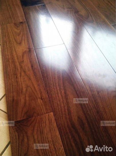 Паркетная доска орех американский