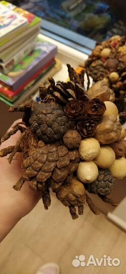 Букет сухоцветов для декора и творчества