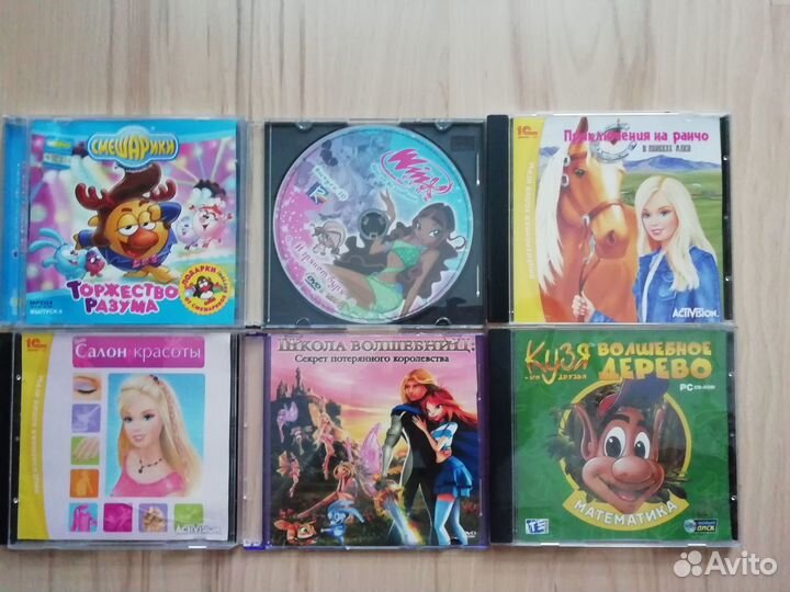 Dvd диски с мультфильмами и детскими фильмами