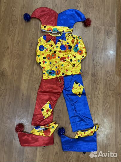 Карнавальный костюм петрушки 104