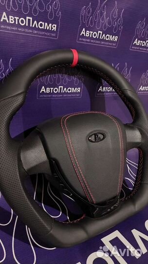Анатомический руль AMG Приора Гранта Калина Нива