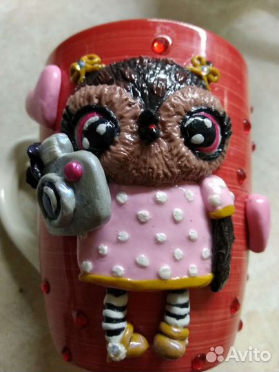 Чашка ручная работа