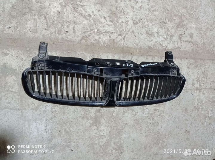 Решётка радиатора бмв е65/е66 до рестайлинг