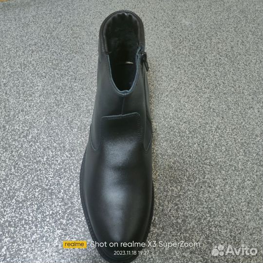 Зимние полуботинки для военнослужащих