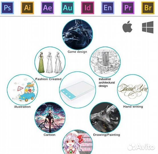 Новый графический планшет Huion H420