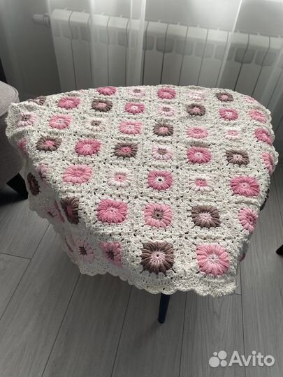 Плед крючком на заказ