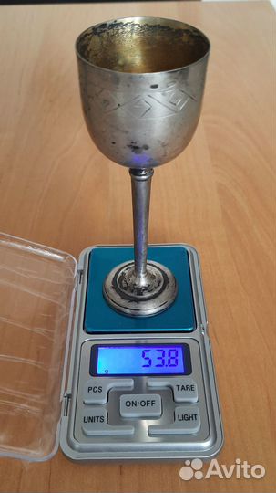 Рюмки серебро парные и одиночные