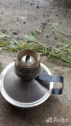 Лампа керосиновая новая с колбой