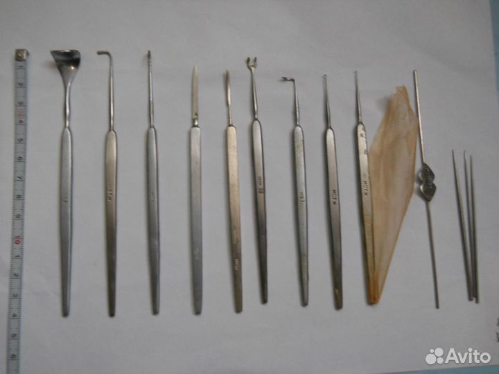 Набор глазных инструментов С С С Р (1967г)