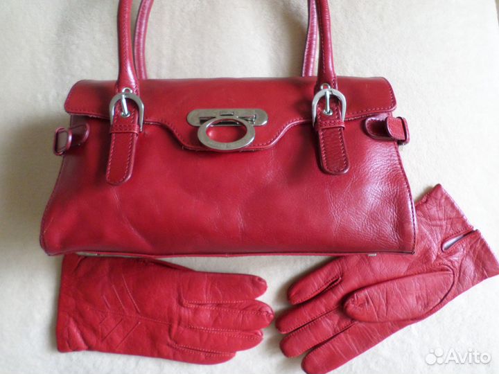 Сумка из натуральной кожи