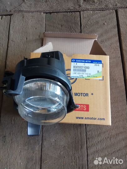 Фара противотуманная правая SsangYong