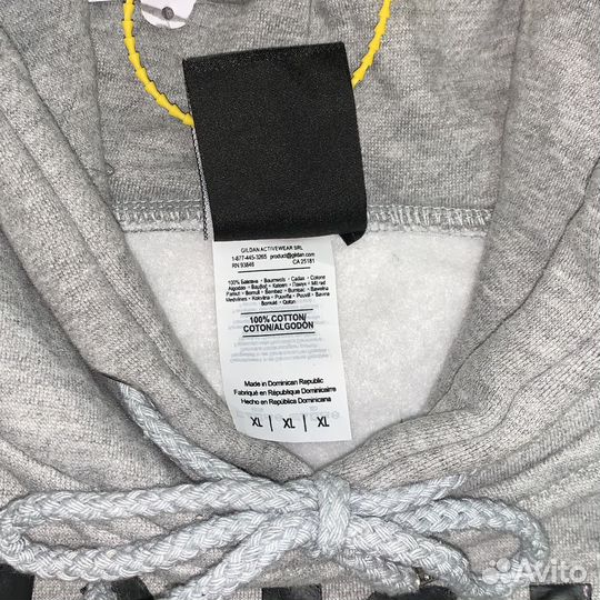 Худи Thrasher серое