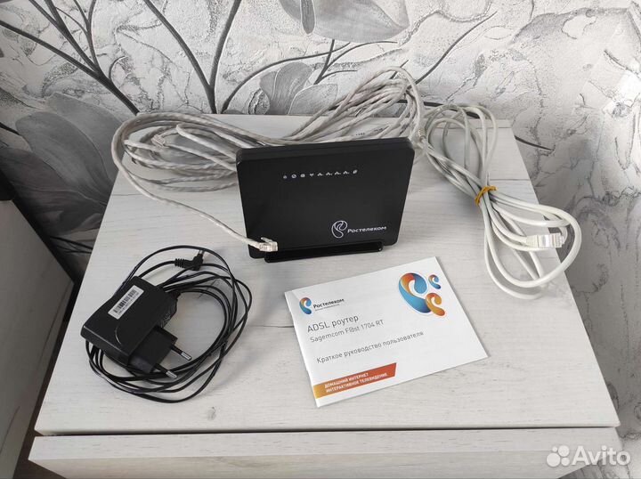 Adsl роутер, Sagemcom Fst 1704 RT