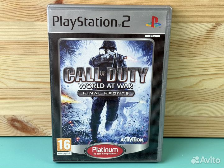PS2 Call of Duty: World AT War Final Fronts