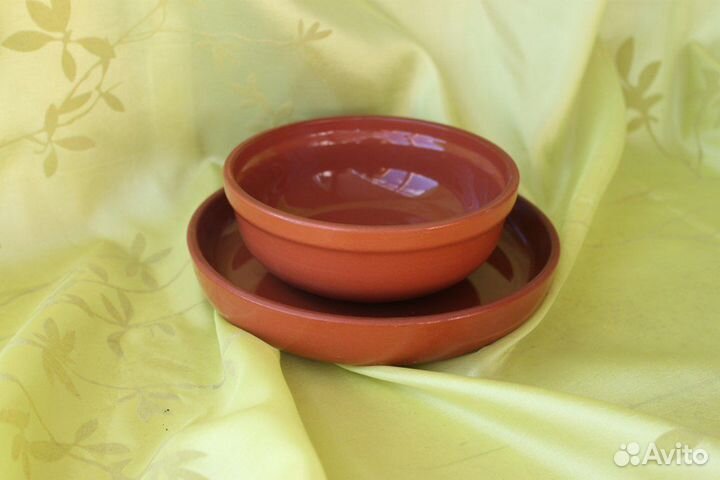 Глиняные тарелки