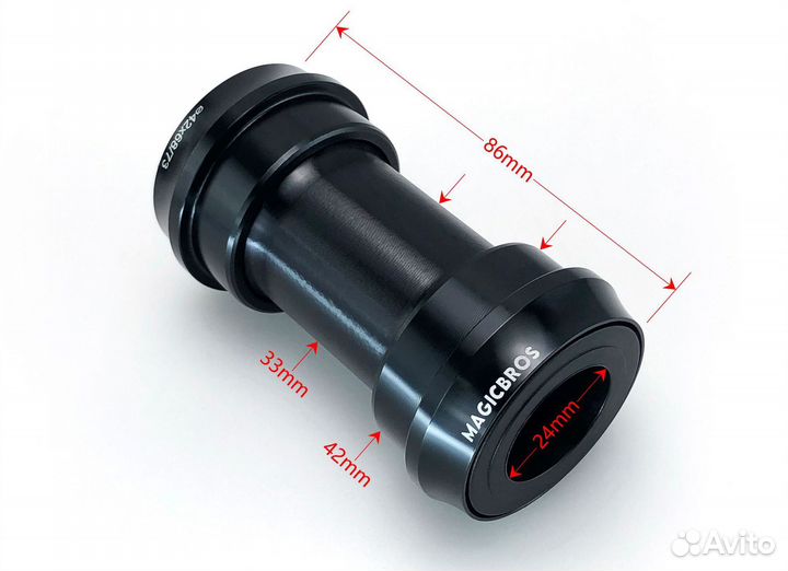 Каретка pressfit MG-BB30(68-73)