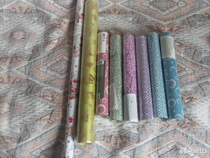 Бумага,органза, пленка для упаковки подарков