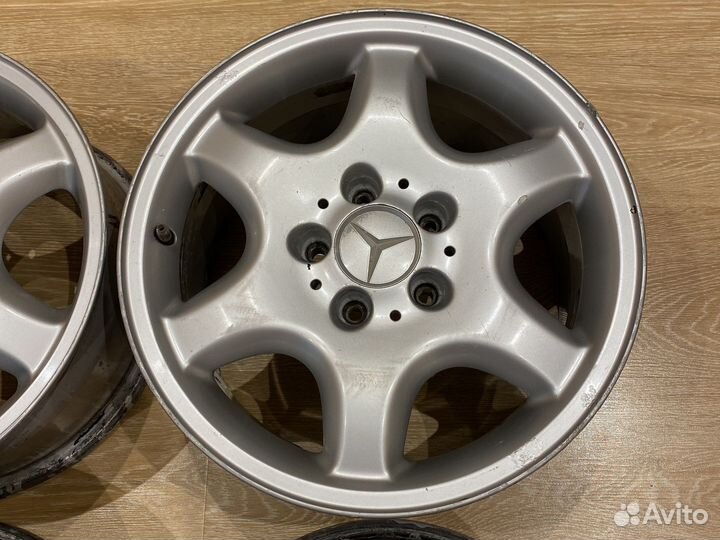 Разноширокие диски r16 5x112 Mercedes w202 w208