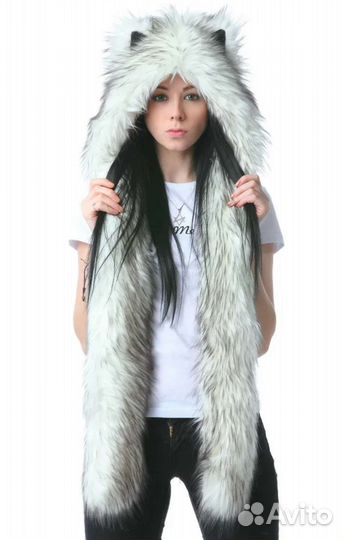 Шапка зимняя волкошапка