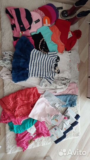 Пакет вещей на девочку 86-92