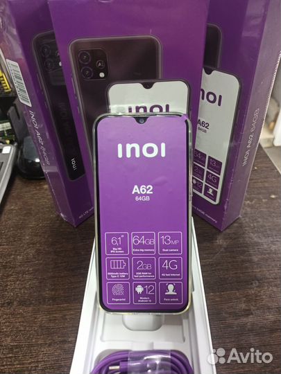 INOI A62 Lite, 2/64 ГБ