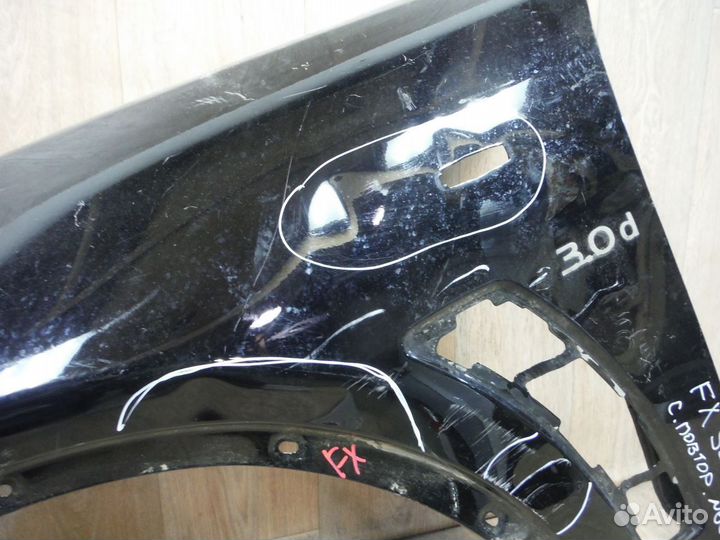 Крыло переднее левое (№66) Infiniti FS51 2014