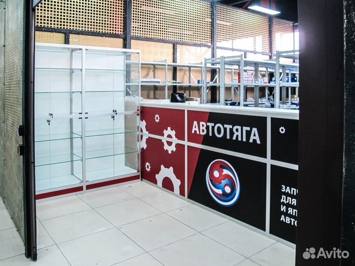 Витрины и прилавки для автозапчастей