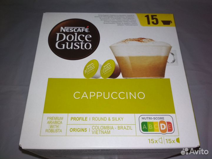 Капсулы Nescafe Dolce Gusto 30шт, 16шт