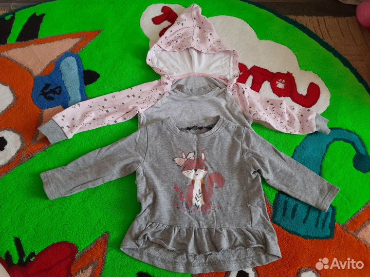 Одежда на девочку 80-92