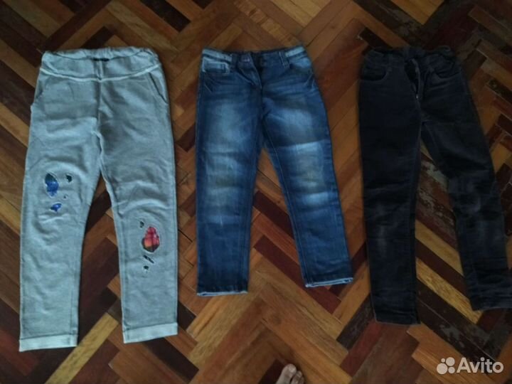 Джинсы для девочки разных размеров