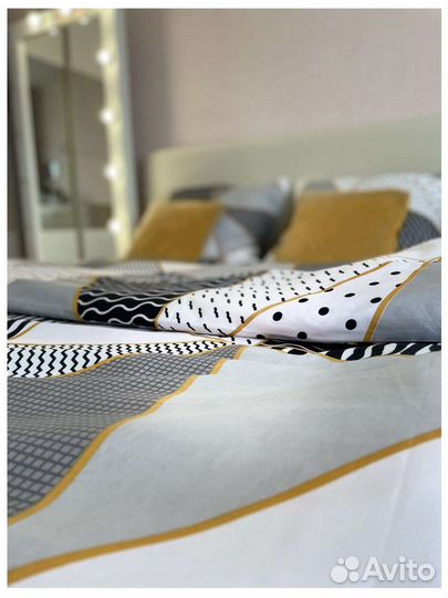 Постельное белье, поплин новое, 2х спальное