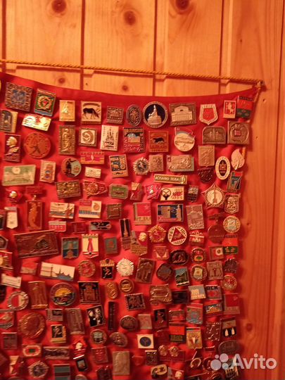 Значки на вымпеле СССР