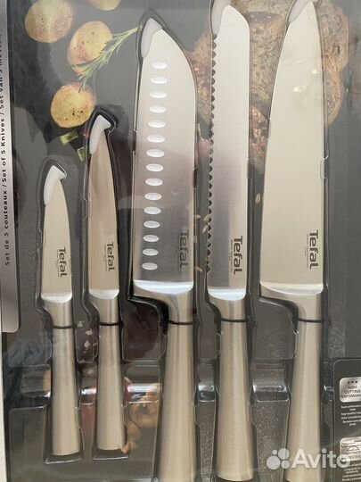 Новый набор ножей Tefal