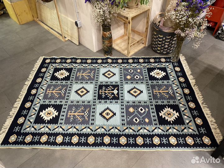 Ковер Стильный Хлопок Турция 125х80