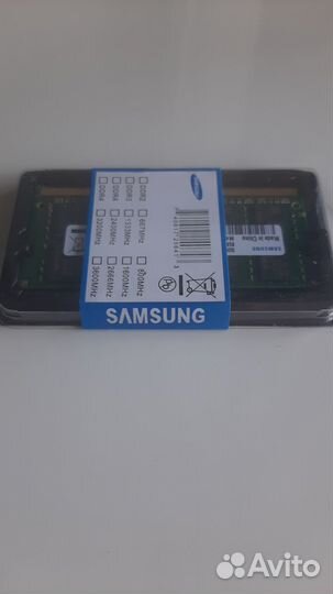 Оперативная память для ноутбука 8 Гб DDR4 2400 Мгц