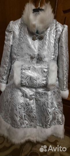 Костюм Снегурочки для девочки