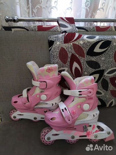 Роликовые коньки детские раздвижные