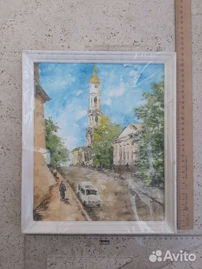 Картина маслом на холсте авторская