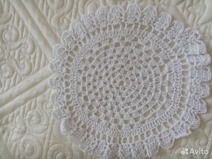 Вязаные салфетки