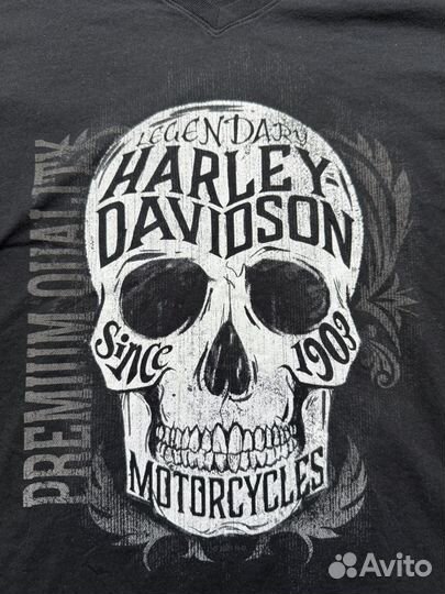 Футболка Harley Davidson Skull Tee (WMN 3XL)