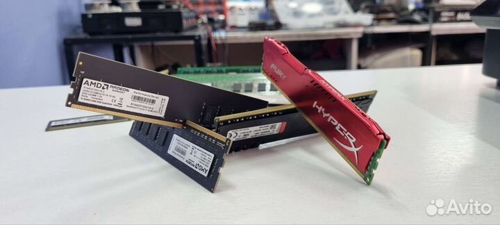 Оперативная память DDR4/DDR3/DDR2