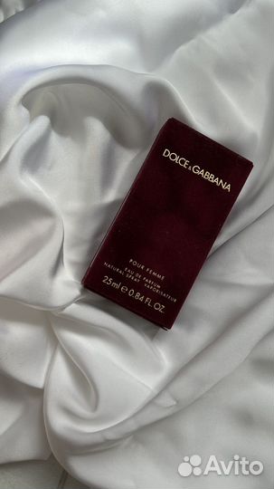 Dolce gabbana pour femme 25 мл