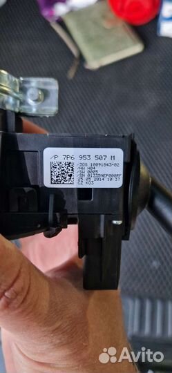 Подрулевой переключатель туарег