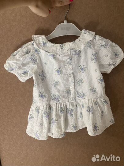 Детская рубашка для девочки 1-1/2