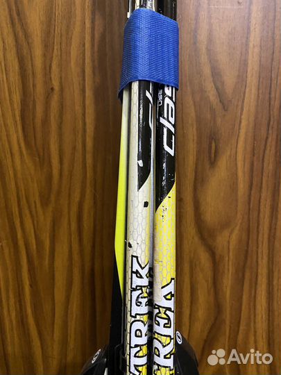 Лыжи fisher с ботинками и палками, 33 р/140 см