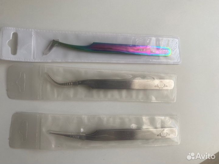 Пинцеты для наращивания ресниц